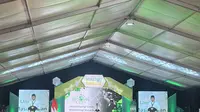 Musyawarah Nasional dan Konferensi Besar (Munas-Konbes) Alim Ulama NU 2023 di Pondok Pesantren Al-Hamid Jakarta, Senin (18/9/2023). (Liputan6.com/Muhammad Radityo Priyasmoro)