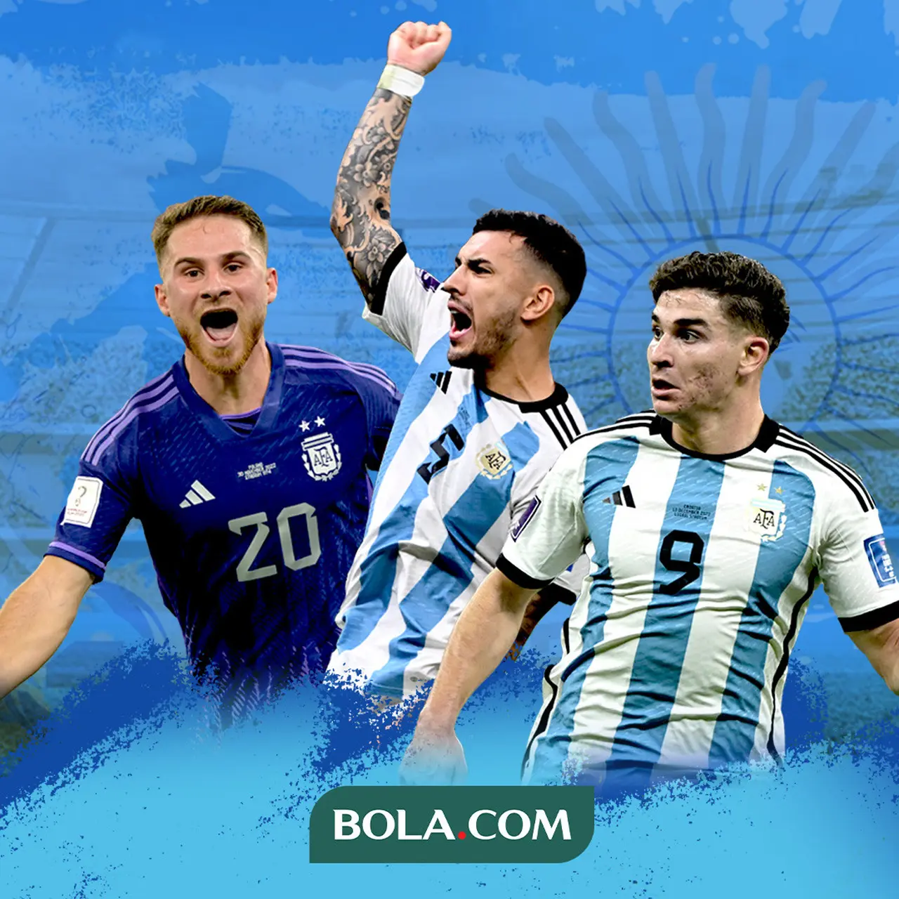 5 Pemain Argentina Tetap Jadi Magnet setelah Lionel Messi Tidak Ikut