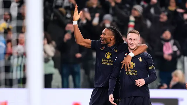 Foto: Penampilan Memukau Thuram Saat Juventus Tekuk Verona, Nyonya Tua Kembali Panaskan Persaingan di Papan Atas Liga Italia