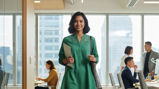 Model Busana Santai Tapi Stylish untuk Kerja (AI)