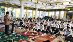 Kick Off Masjid Ramah Pemudik yang digelar di Masjid Jami’ An Nur, Karawang, Jawa Barat, Selasa (23/12/2025). (Istimewa)