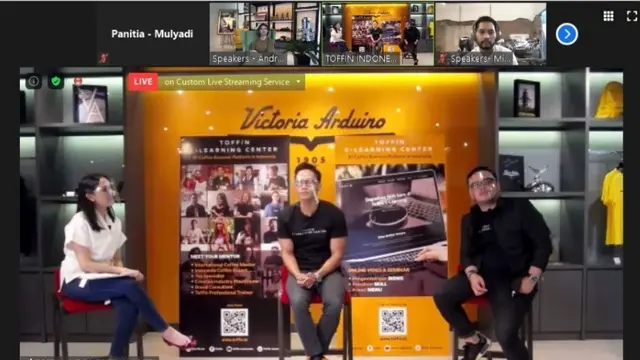 Peluncuran Platform Digital Penyedia Program Pengembangan dan Pelatihan Industri Kopi