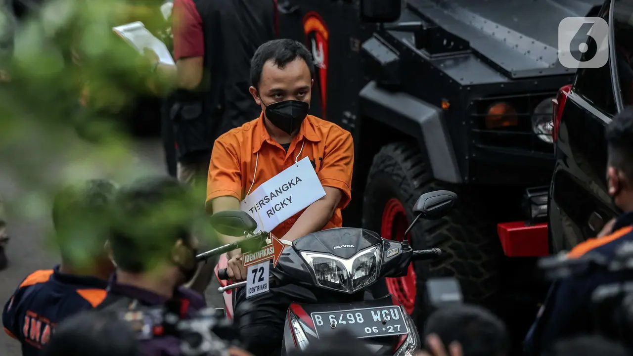 Rekonstruksi Pembunuhan Brigadir J di Rumah Dinas Duren Tiga