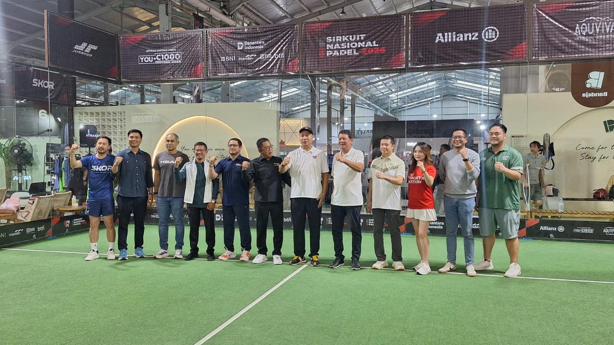 Sirnas Padel 2026 Pecahkan Rekor Peserta, Dimulai di Jakarta