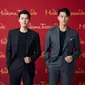 Hyun Bin dan patung lilinnya di Madame Tussauds Singapura. (Instagram/ vast.ent)