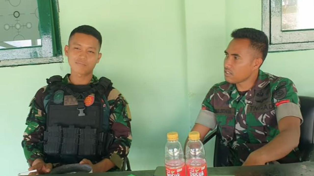 TNI asal Namlea, Ambon ini mengaku bahwa ketika dirinya tugas di Intan Jaya, Papua dukungan logistik memang tidak lancar.
