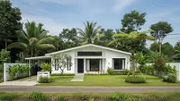 8 Gambar Rumah Minimalis Cat Putih, Tampak Bersih dan Jadi Tren di 2026
