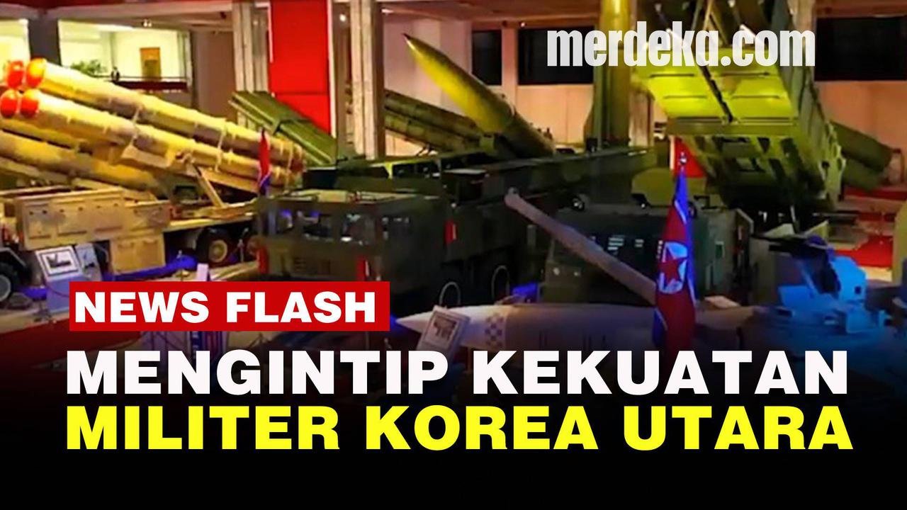 VIDEO: Momen Kim Jong Un Bangga Pamerkan Alutsista Militer Korea Utara