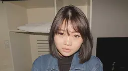 Meski kerap mengubah gaya rambutnya, Wendy Walters tetap konsisten dengan berponi. Kali ini, wanita 26 tahun tersebut tampil cantik dengan rambut model bob. Penampilannya yang imut itu tuai pujian warganet.(Liputan6.com/IG/@wendywalters)