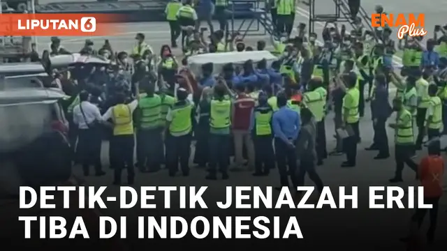 Momen Kedatangan Jenazah Eril di Indonesia