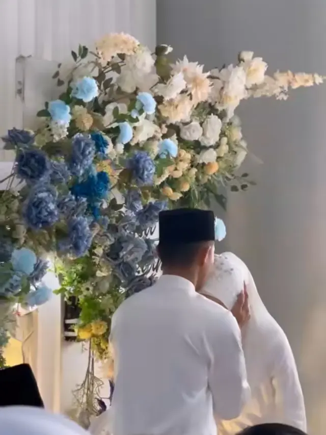 Akad Nikah Larissa Chou dan Ikram Rosadi