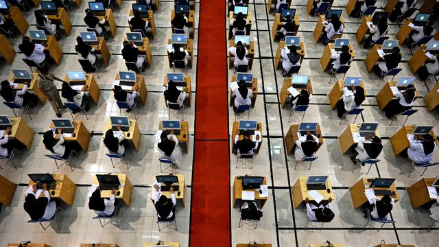 Melihat Peserta Ikuti SKD CPNS 2021 di Banda Aceh