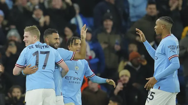 Manchester City Bungkam Liverpool di Piala Liga Inggris