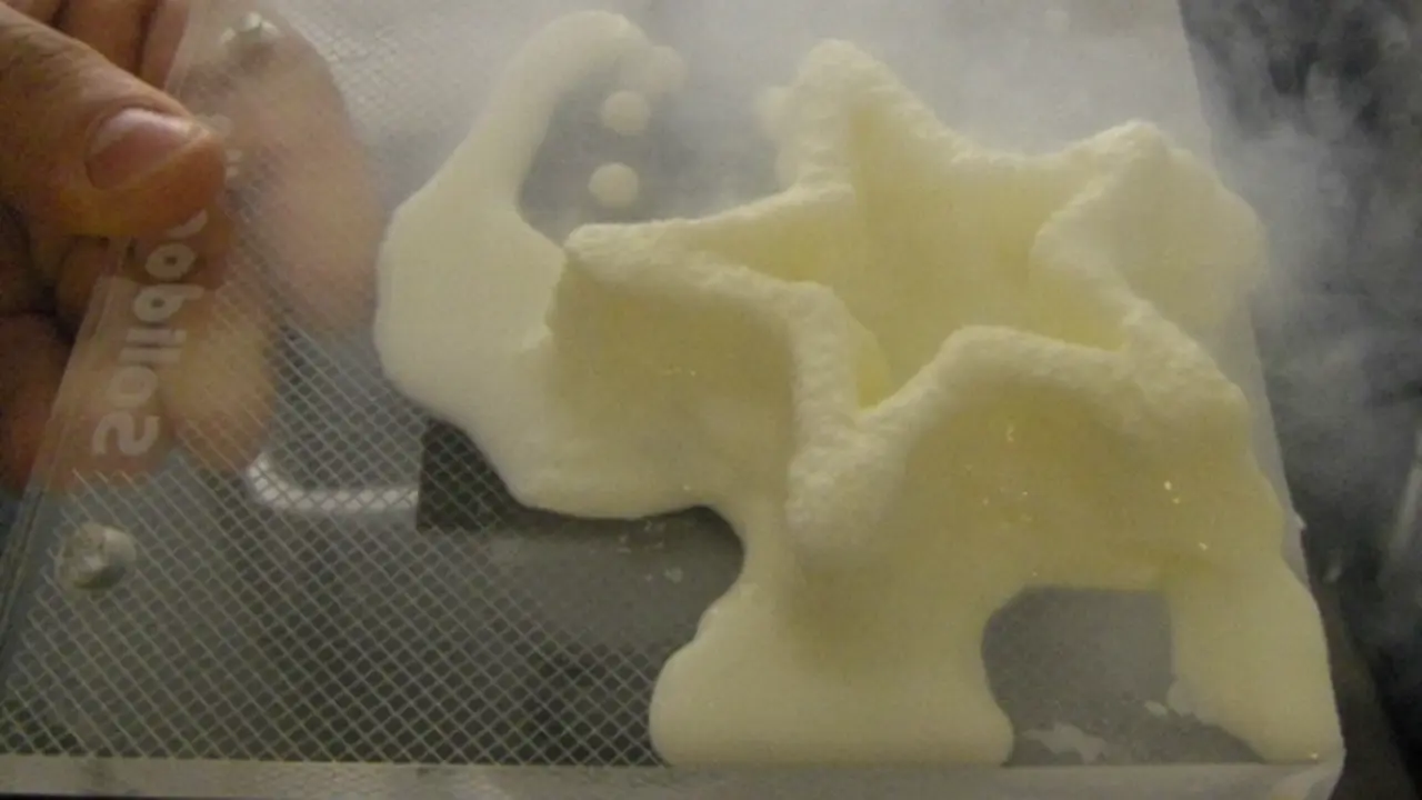 Asyiknya Membuat Es Krim Dengan Printer 3D