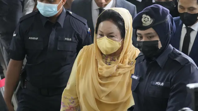 Sidang Vonis Istri Mantan PM Malaysia Najib Razak