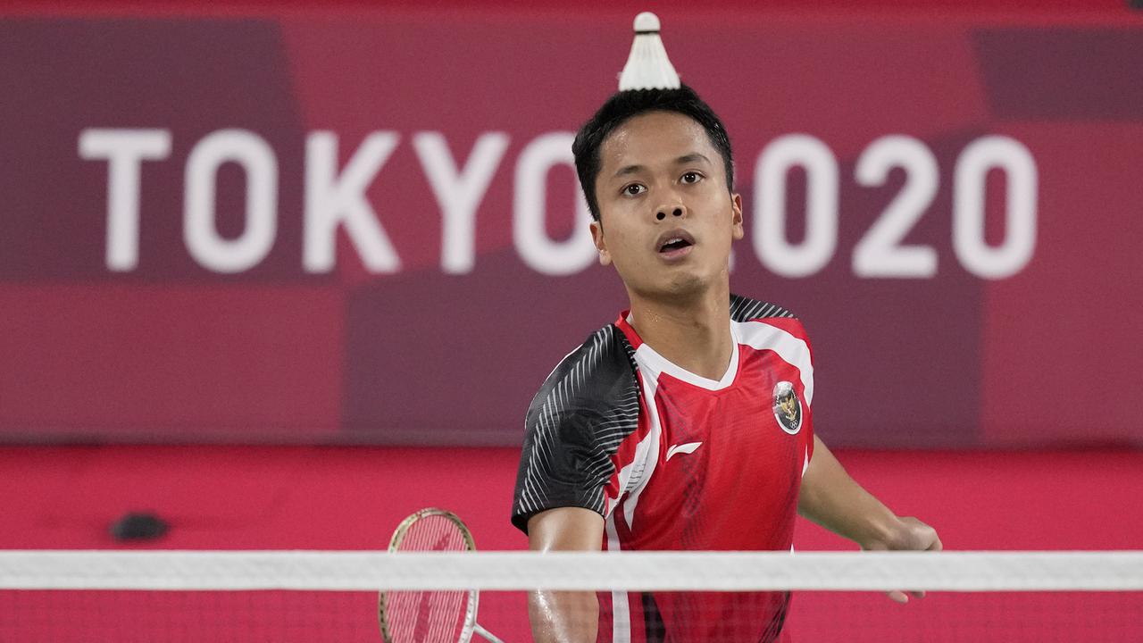 Foto:  Anthony Ginting Raih Poin Pertandingan Perdananya, Menambah Catatan Bagus Bulu Tangkis Indonesia di Olimpiade Tokyo 2020