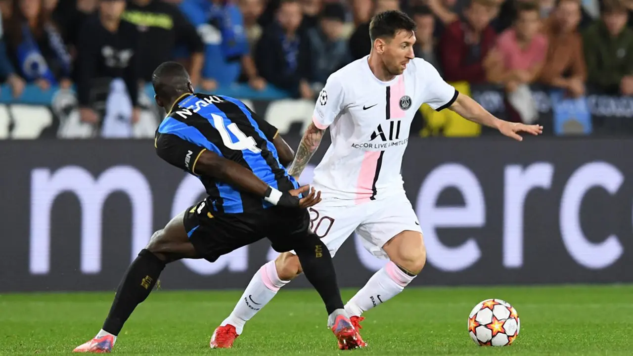 FOTO: PSG Ditahan Imbang Club Brugge di Liga Champions