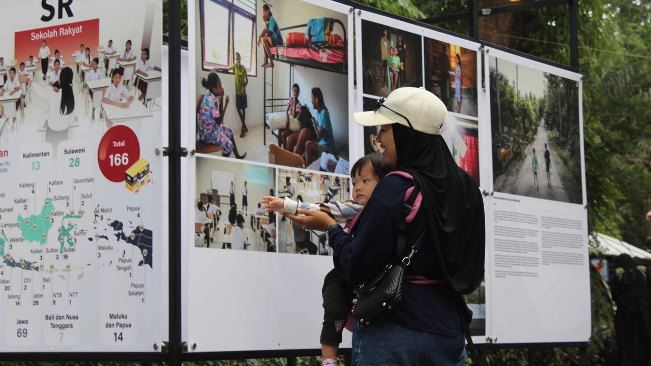 FOTO: Pameran Jurnalistik Haluan Merah di Ruang Publik Ragunan