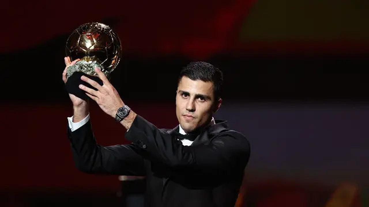Singkirkan Dua Pemain Madrid, Rodri Raih Ballon d'Or