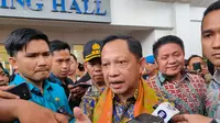 Menteri Dalam Negeri (Mendagri) Tito Karnavian meminta agar kepala desa jangan langsung diproses hukum, jika salah dalam input administrasi Dana Desa (Liputan6.com / Nefri Inge)