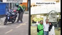 Viral Kisah Haru Anak Driver Ojol yang Berhasil Dapat Beasiswa
