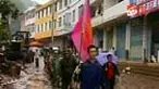 Cuaca buruk yang melanda Provinsi Sichuan, Cina, memaksa pihak Bandra Chendu menunda atau membatalkan jadwal penerbangan. Luapan Sungai Jialing di Nachong merendam permukiman, sawah, dan kebun warga. 