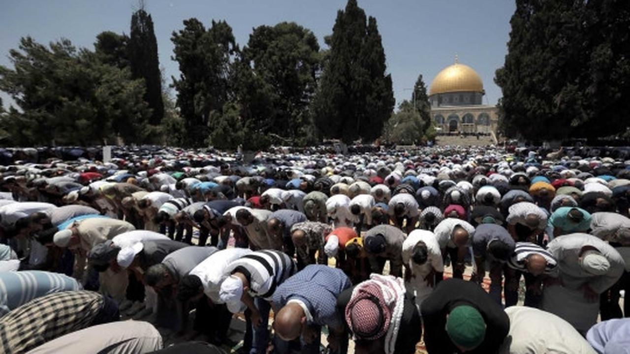 Potret perjuangan warga Palestina demi beribadah ke Masjid Al-Aqsa