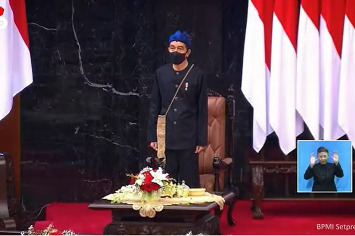 Makna Baju Adat Baduy yang Dipakai Presiden Jokowi dalam Sidang Tahunan MPR
