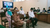 Sidang lanjutan kasus suap oknum pegawai BPK Sulsel (Liputan6.com/Eka Hakim)