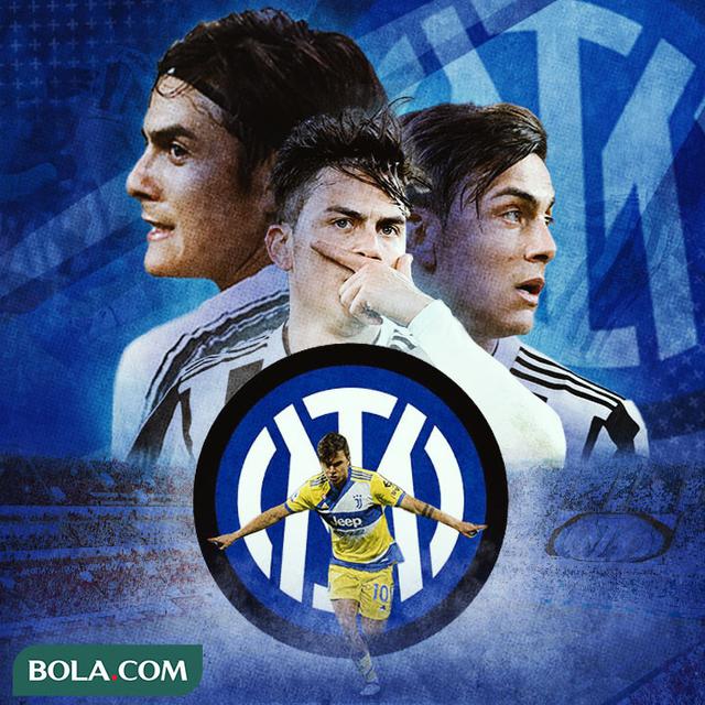 Ilustrasi - Paulo Dybala Inter Milan