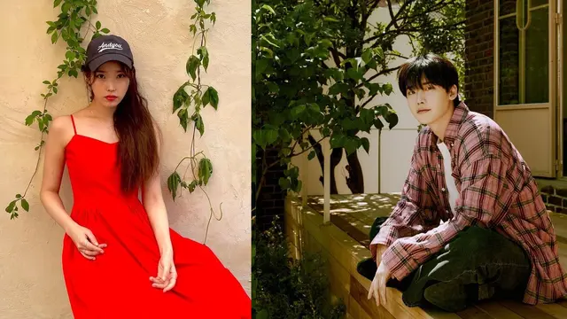 IU dan Lee Jong Suk. (Instagram/ dlwlrma - jongsuk0206)