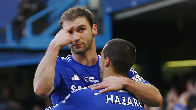 Half Time: Chelsea Unggul Berkat Ivanovic