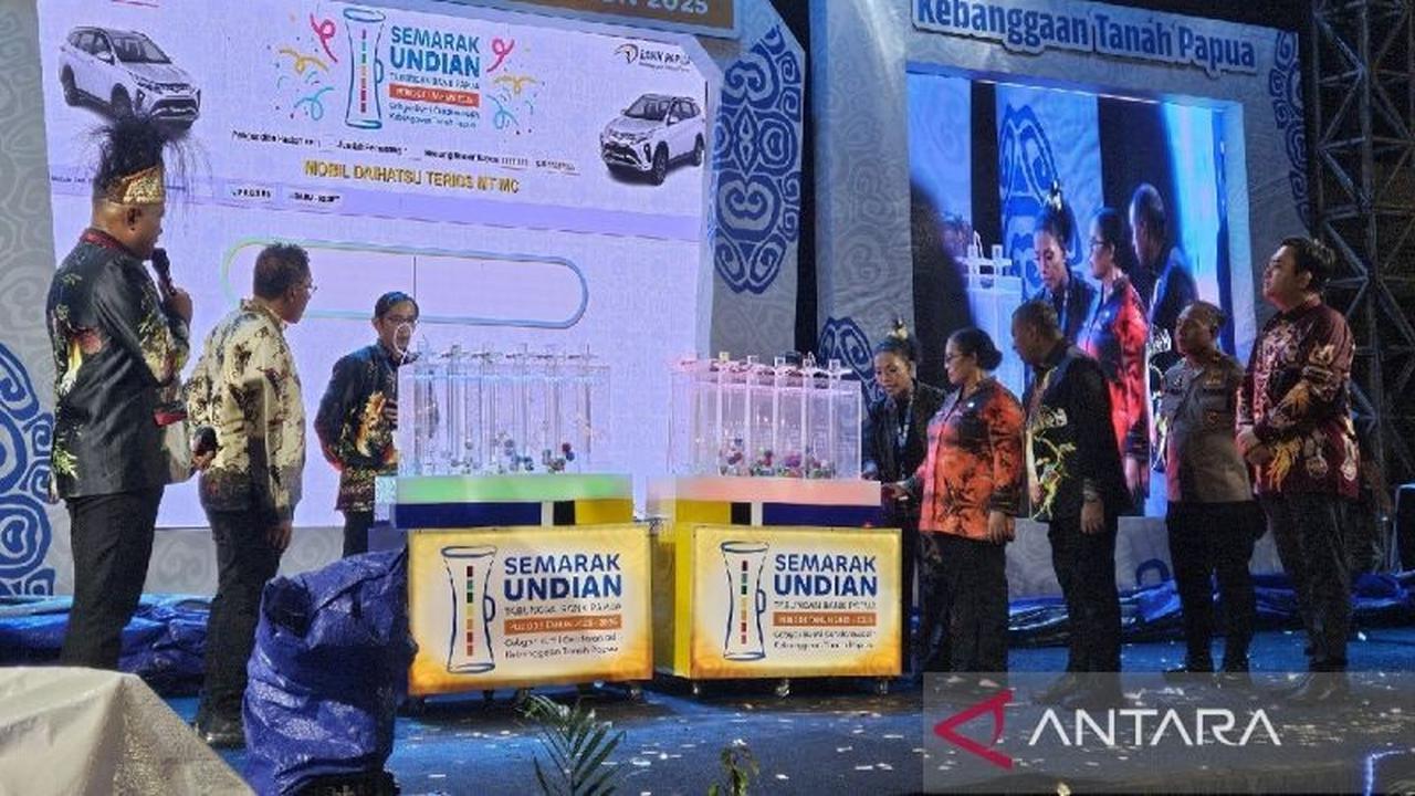 Wow, Bank Papua Gelar Undian Tabungan Rp1,02 Miliar! Ini Pemenang Hadiah Utama Periode Pertama