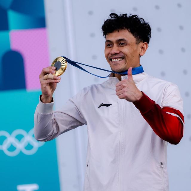 Veddriq Leonardo. (Foto: Dok. Instagram @ifsclimbing)