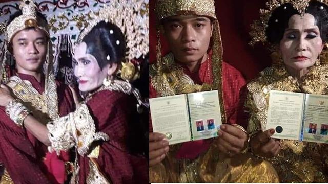 Tak Pandang Usia, Ini 5 Kisah Cinta Pemuda yang Nikahi Nenek-Nenek