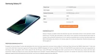 Ups, Spesifikasi Samsung Galaxy S7 Nongol di  Lazada Indonesia