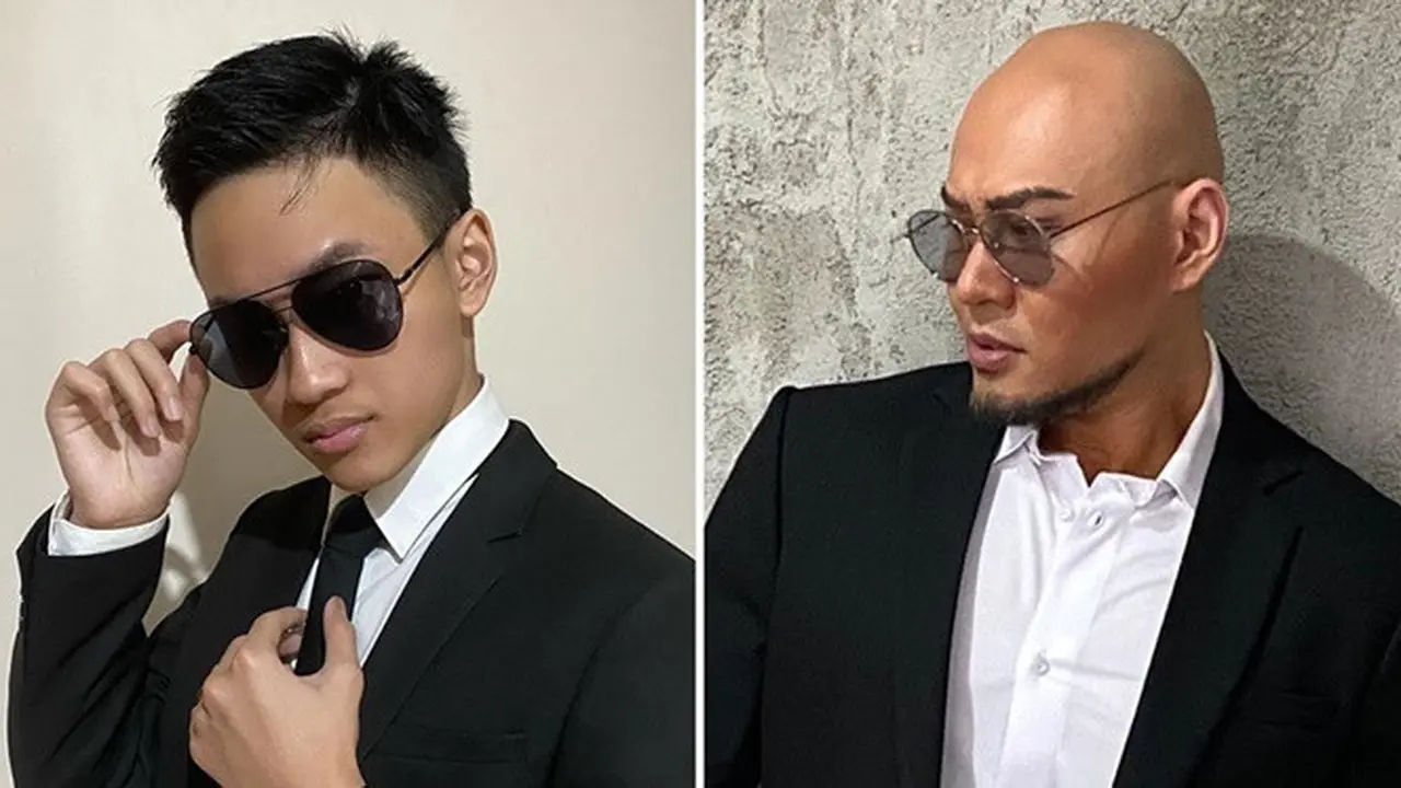 Selalu Kompak, Ini 5 Potret Azka Corbuzier Tiru Gaya Deddy Corbuzier