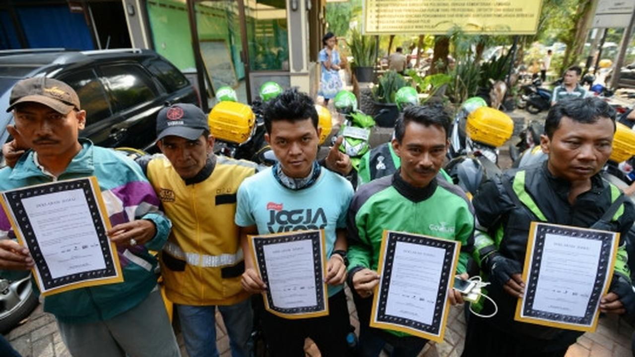 Ojek online dan pangkalan resmi berdamai
