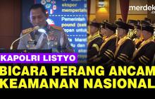 VIDEO: Kapolri Bicara Soal Perang, Waspadai Ancaman Keamanan Nasional