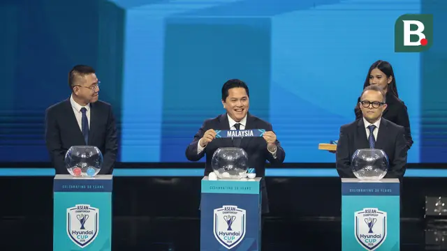 Foto: Momen Drawing Piala AFF 2026, Timnas Indonesia Satu Grup dengan Juara Bertahan Vietnam