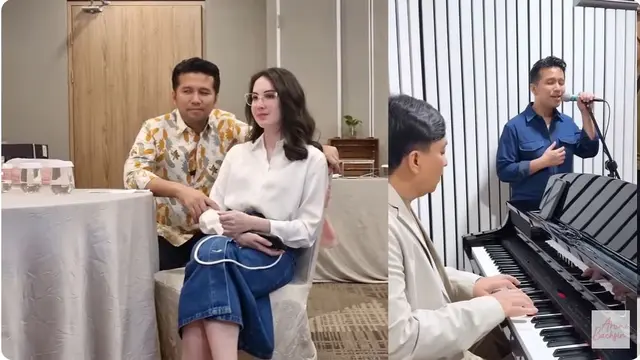 6 Potret Kejutan Ultah Arumi Bachsin ke-31 dari Emil Dardak, Boneka Raksasa