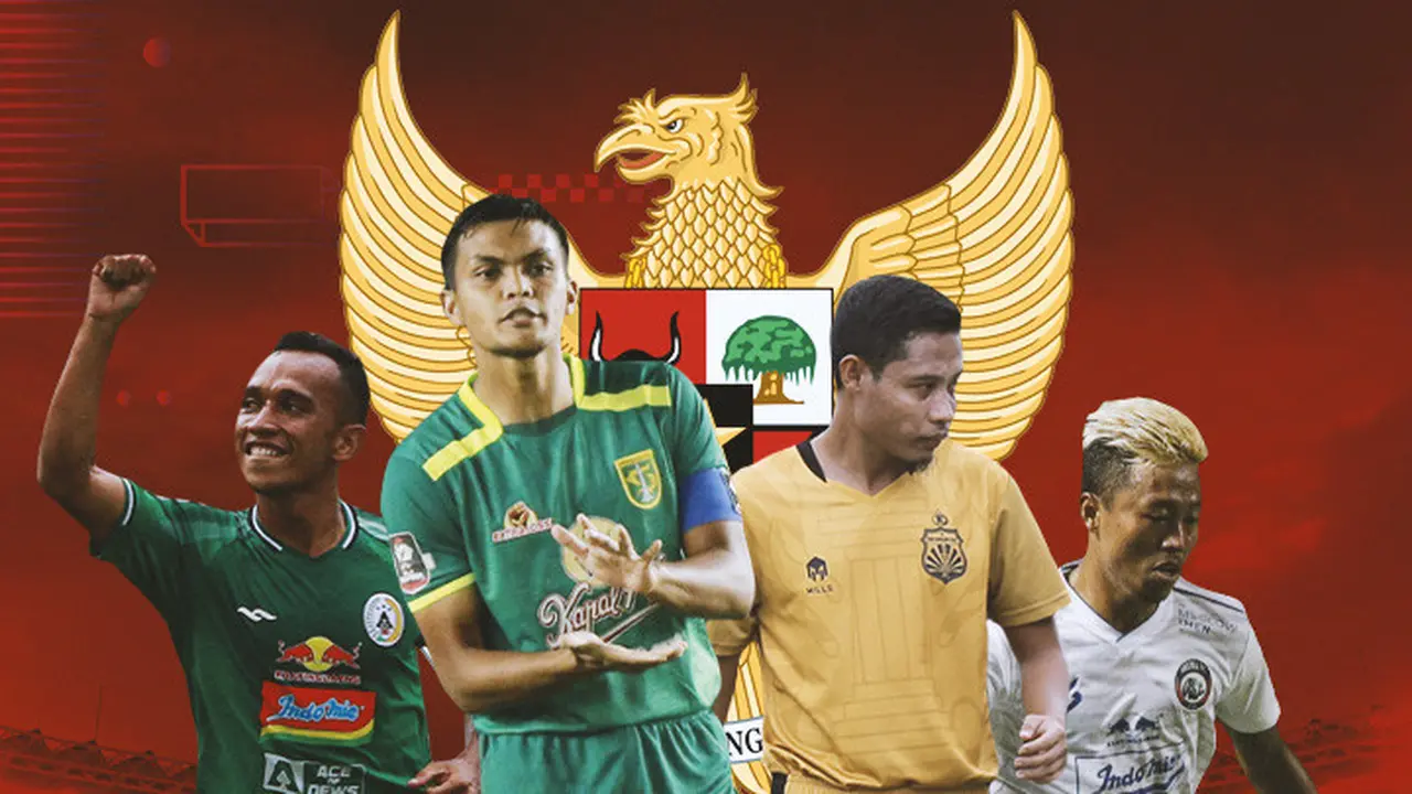 Timnas Indonesia - Irfan Jaya, Rachmat Irianto, Evan Dimas, Kushedya Hari Yudo