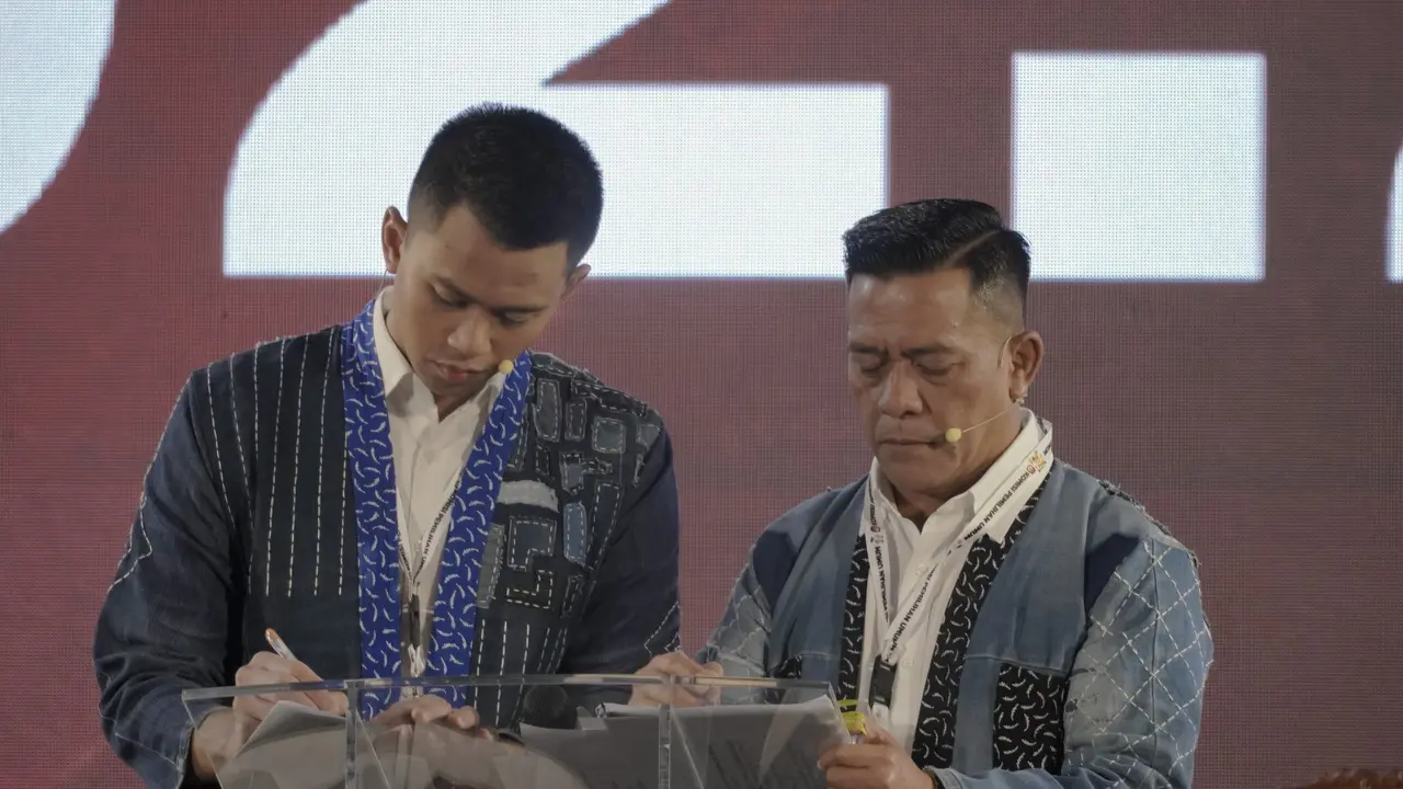 Paslon nomor 2 Firhando-Gumelar Pilkada Batu. (Liputan6.com/ ist)