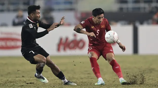Foto: Keributan Antar Pemain Vietnam dan Indonesia di Leg Kedua Semifinal Piala AFF 2022