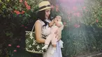 Momo Geisha dan Nicola Reza menikah pada April 2017, dari pernikahannya tersebut telah lahir seorang anak perempuan bernama Sheena Gabriella Aurora Samudra. (Liputan6.com/IG/@therealmomogeisha)