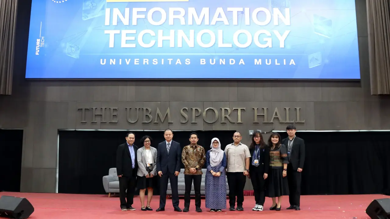 Universitas Bunda Mulia (UBM) menyelenggarakan Seminar Nasional Artificial Intelligence (AI) atau Kecerdasan Buatan bertajuk “The Future Impact of Artificial Intelligence” di The UBM Sport Hall, UBM Tower, Serpong (Istimewa)