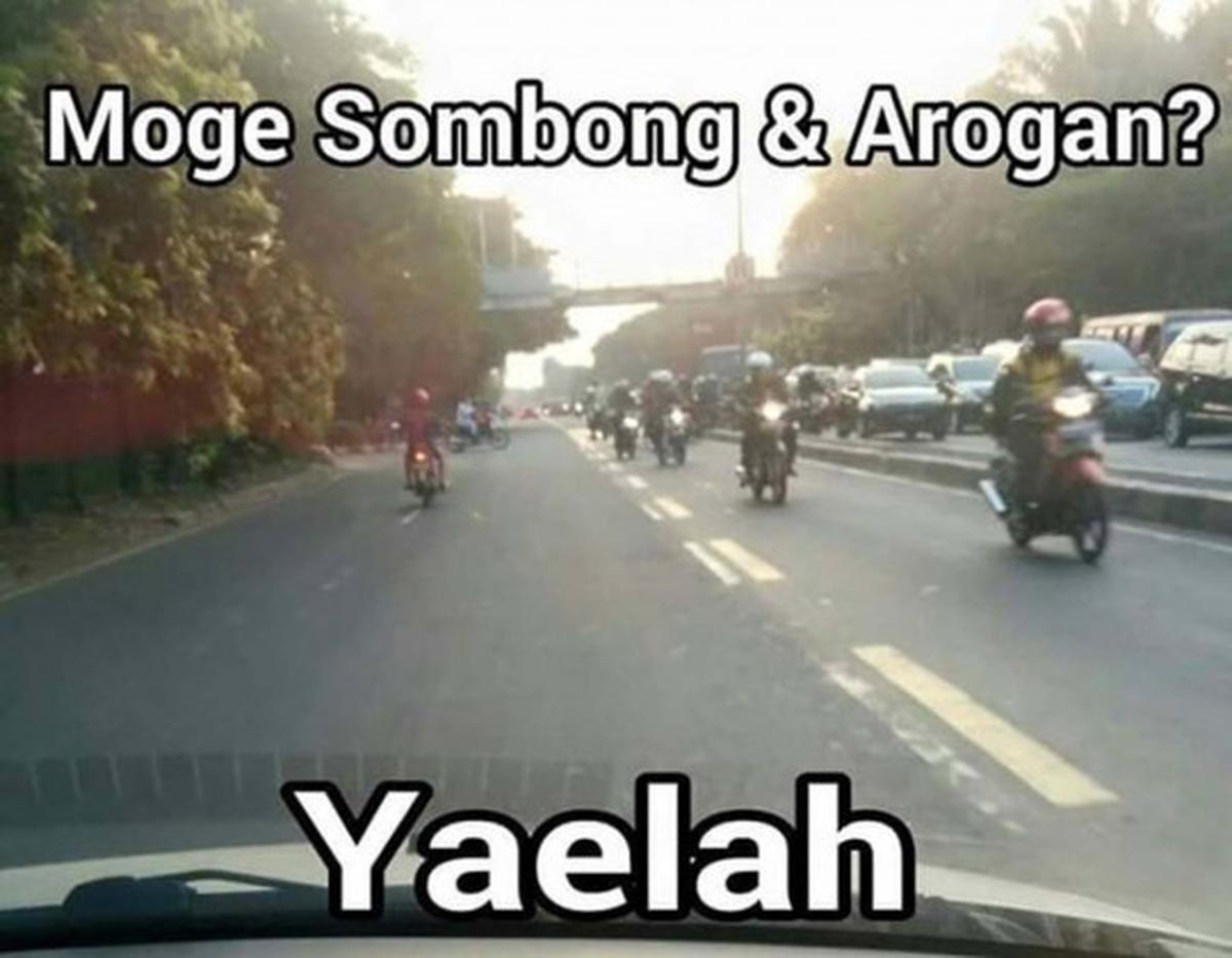 Moge lebih arogan dari motor bebek? Lihat dulu foto-foto ini