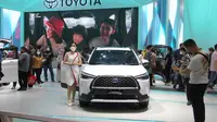Toyota Corolla Cross saat dipamerkan di GIIAS 2022 (Otosia.com/Nazar Ray)