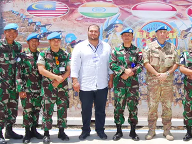Citizen6, Lebanon: Kunjungan singkat Mayor Pasquali ke Markas Satgas POM TNI dalam rangka silaturahmi dan memperkenalkan diri semenjak menjabat Komandan MCOU UNIFIL. (Pengirim: Badarudin Bakri)