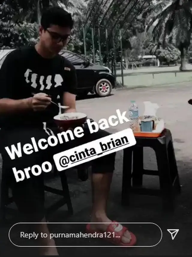 Cinta Brian dan Zoe Abbas Jackson Kembali ke Lokasi Syuting BHSI (Foto: Instagram/@purnamahendra121)